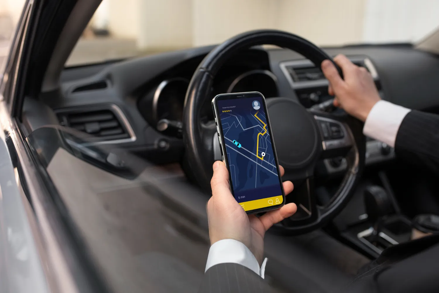 Real time fleet tracking through Cabsware car rental system