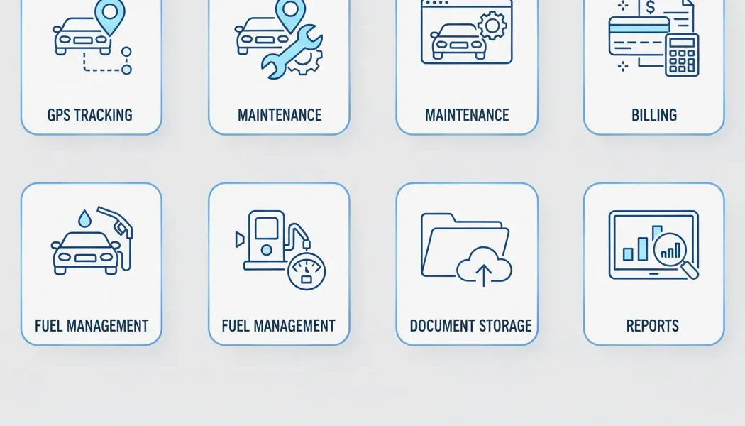 Key features of fleet management software for car rental businesses